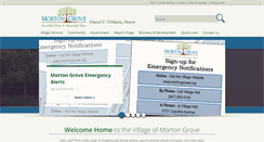 Desktop Screenshot of mortongroveil.org